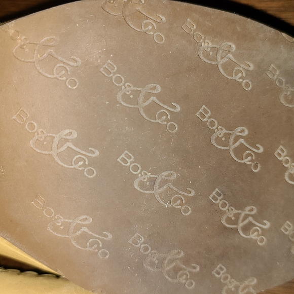 Mustard Yellow Retro Embellished Heel, Size 39 - Picture 5 of 5